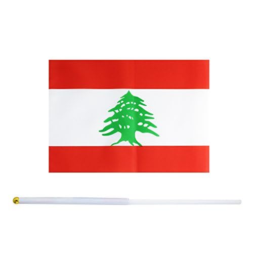 Lebanon Flag – A5 Size Handheld (Pack of 5)