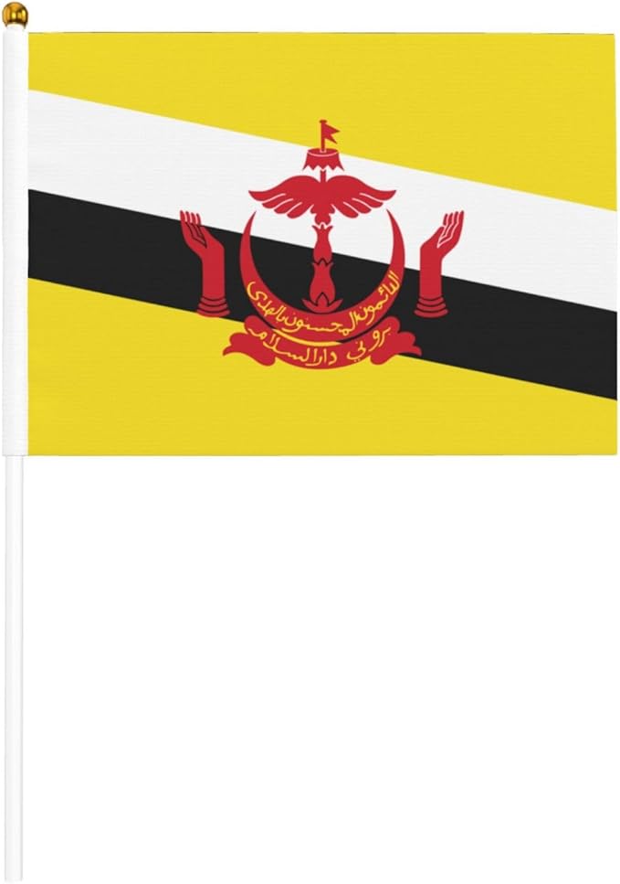 Brunei Flag – A5 Size Handheld (Pack of 5)