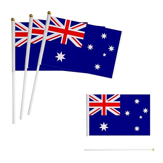 Australia Flag – A5 Size Handheld (Pack of 5)