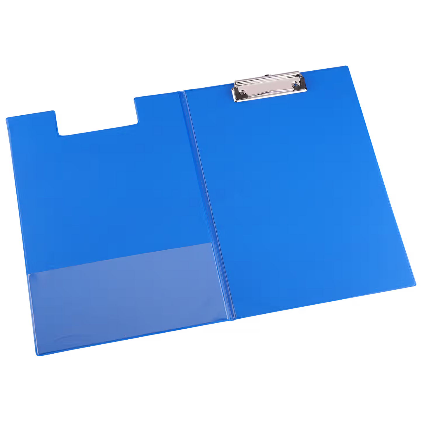 A4 Clipboard Folder with Metal Clip – Blue Document Writing Board
