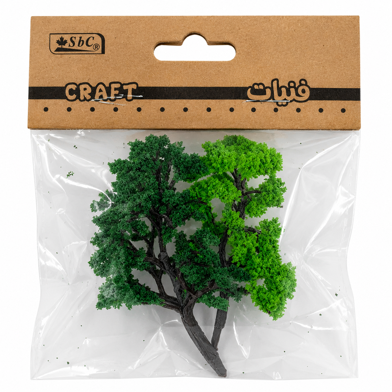 Mini Artificial Model Tree for DIY Crafts & Miniature Landscapes – 8 cm Decorative Green Tree