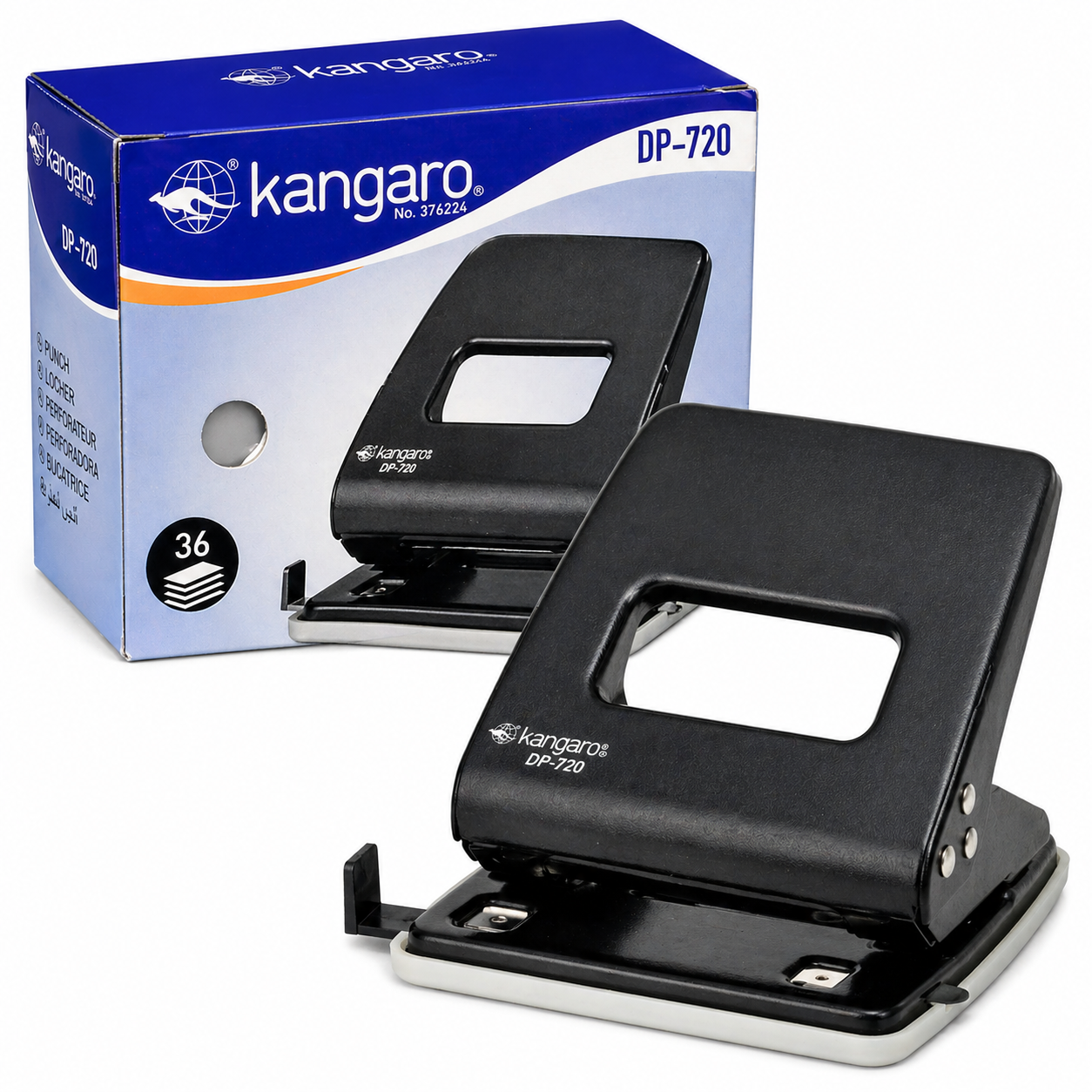 Kangaro Paper Punch Machine Collection – DP-480, DP-520 & DP-720 Office Hole Punchers