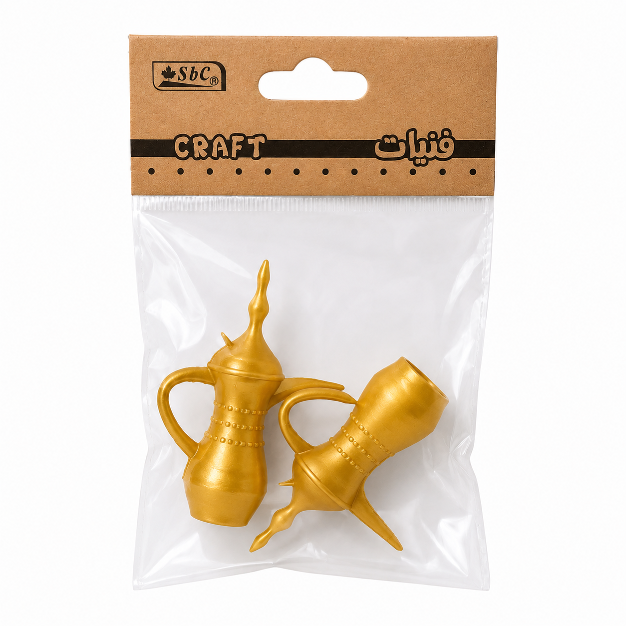 Mini Decorative Arabic Coffee Pot 7cm for Crafts and Home Decor