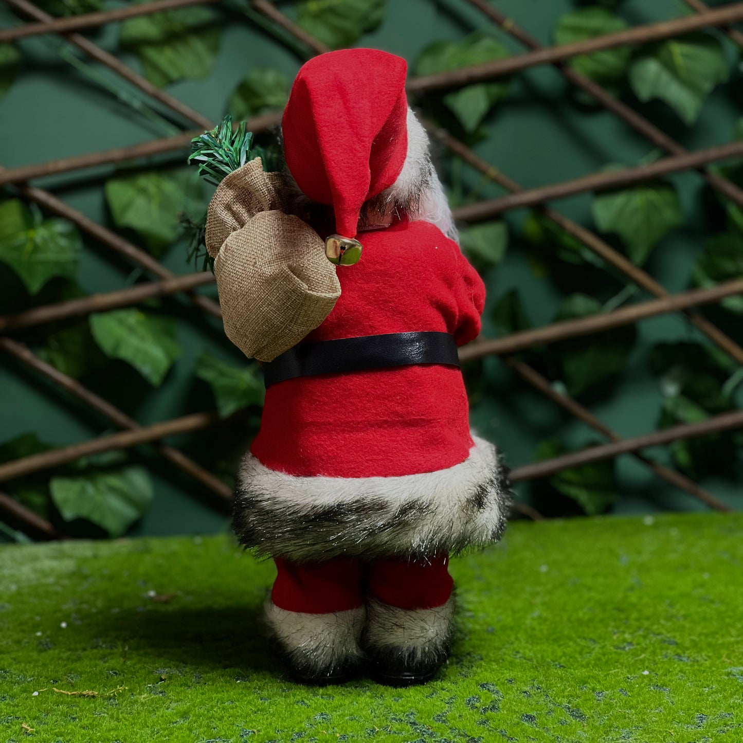 Musical Moving Santa Claus with Candle – Singing & Dancing 35 cm