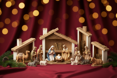 Nativity Set & Cribs