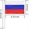Russia Flag – A5 Size Handheld (Pack of 5)
