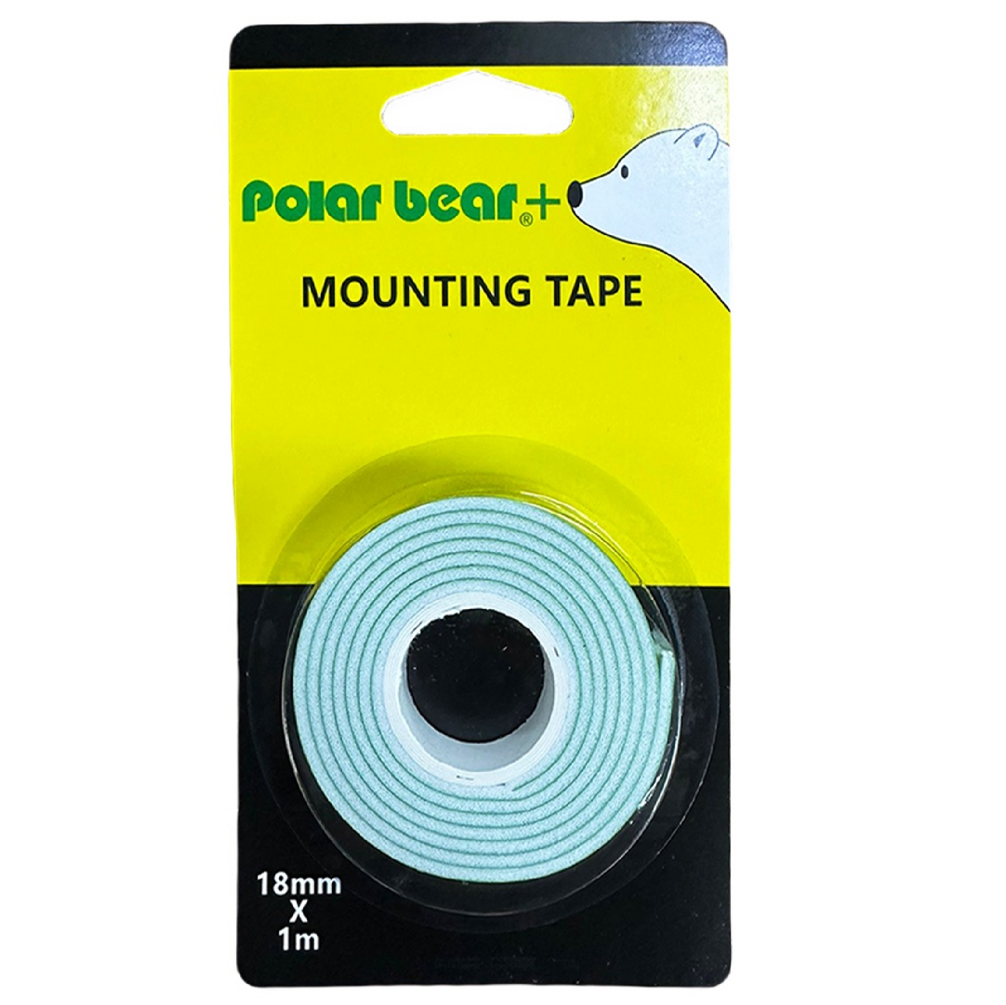 Polar Bear Double Sided Mounting Tape 18mm x 1m