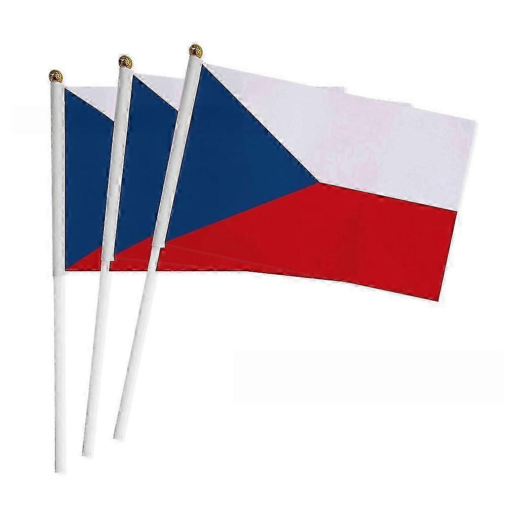 Czech Republic Flag – A5 Size Handheld (Pack of 5)
