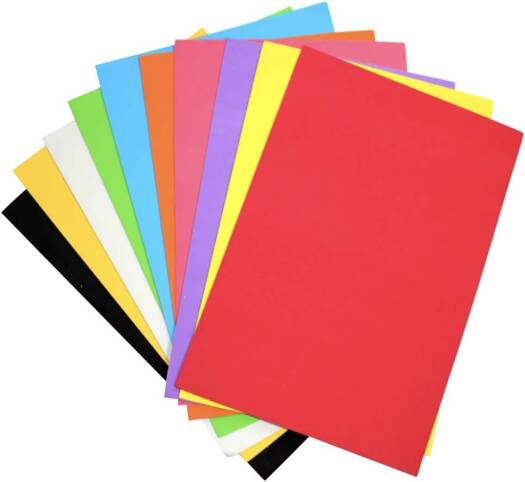 Sadaf EVA Foam Sheets Assorted Colours 20×30cm Pack