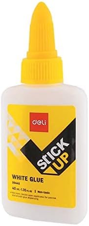 Deli White Glue – Multipurpose School & Craft Adhesive (40ml / 80ml)