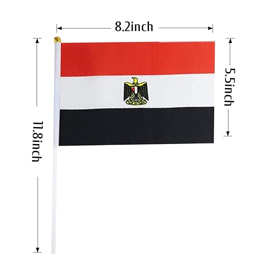 Egypt Flag – A5 Size Handheld (Pack of 5)