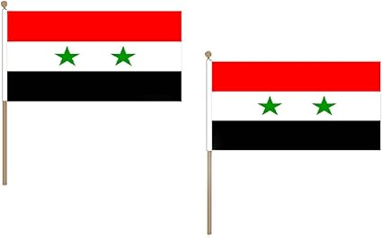 Syria Flag – A5 Size Handheld (Pack of 5)