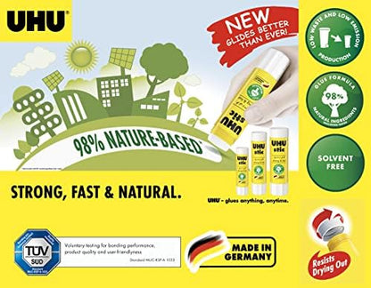 UHU Stic Glue Stick – Strong Paper & Craft Adhesive (8g, 21g, 40g)