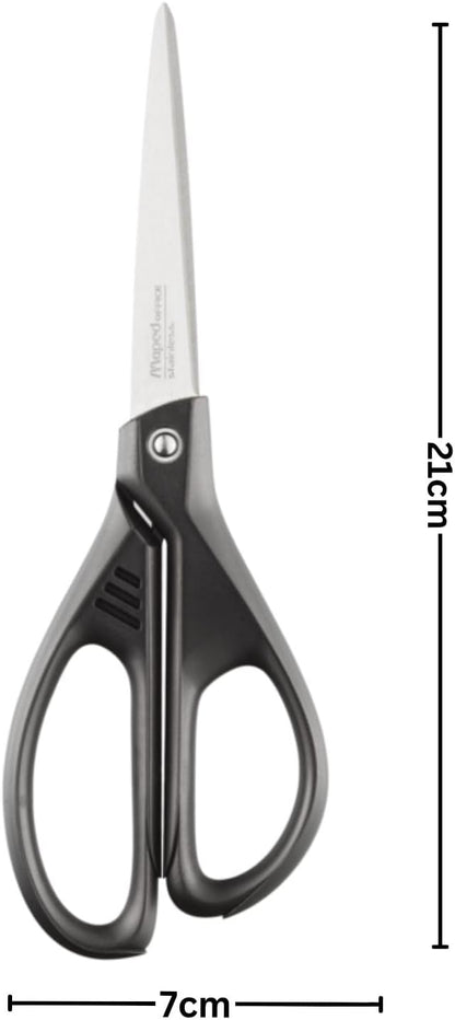 Maped Essentials Stainless Steel Office Scissors 21cm