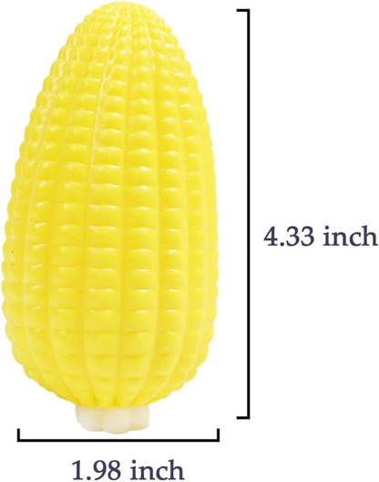 2-Pack Corn-Shaped Squeeze Toys, Soft Stretchy Sensory Fidget Set – 11 cm