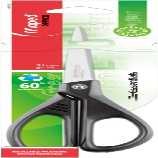 Maped Essentials Stainless Steel Office Scissors 21cm
