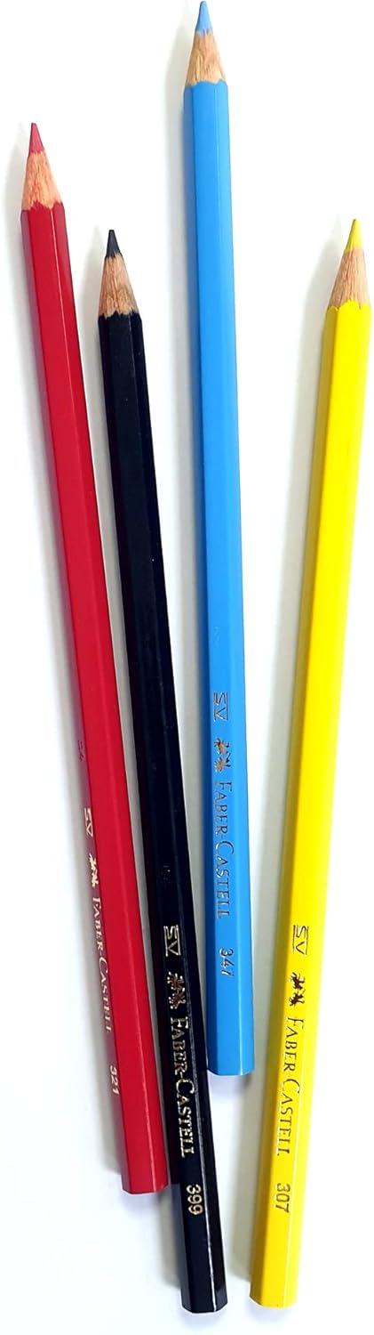 Faber-Castell Colouring Pencil, 24 Colours.
