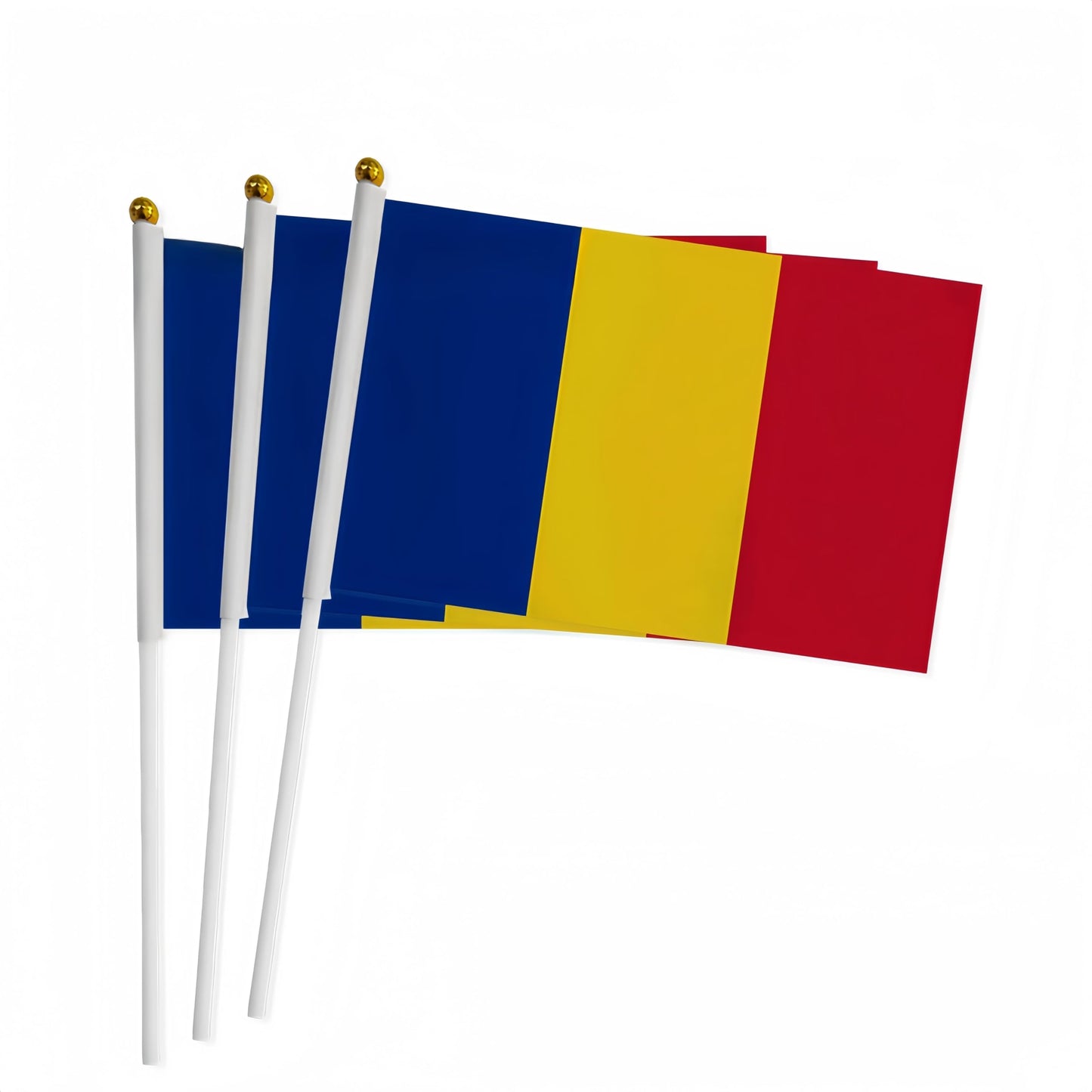 Romania Flag – A5 Size Handheld (Pack of 5)