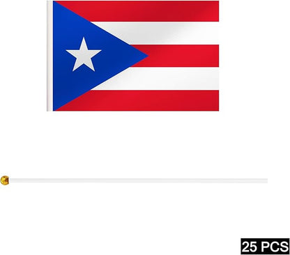 Puerto Rico Flag – A5 Size Handheld (Pack of 5)