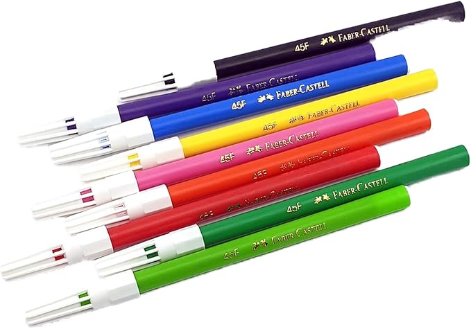 Faber‑Castell 30 Fibre‑Tip Colour Markers