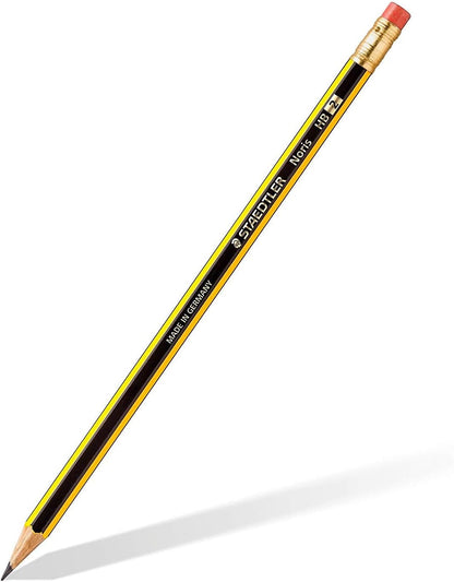 Staedtler Noris HB Pencils Pack of 12 – Premium German Writing Pencils