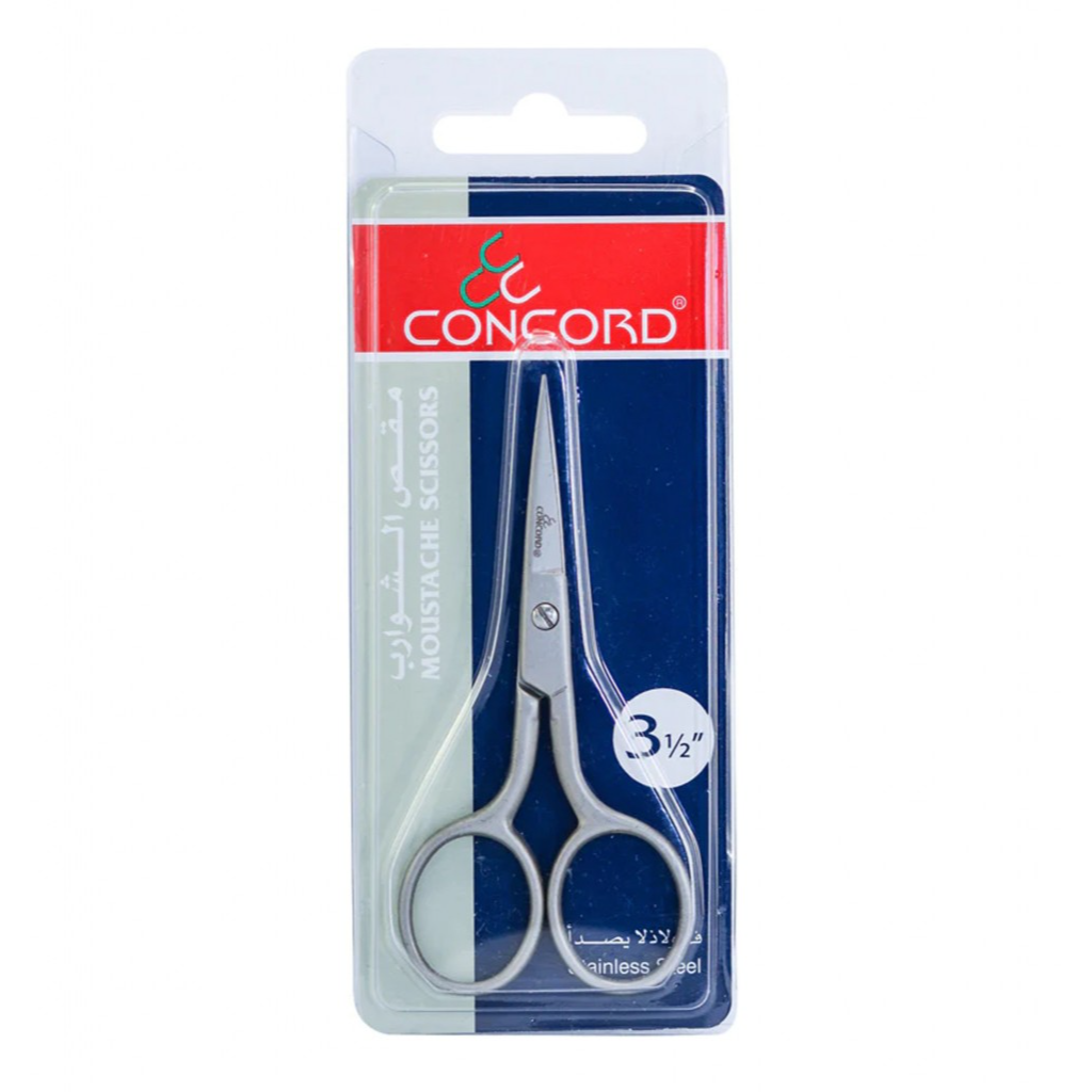 Concord Stainless Steel Moustache Scissors 3.5 Inch
