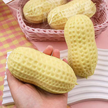 2-Pack Peanut-Shaped Squeeze Toys, Soft Stretchy Sensory Fidget Set – 11 cm