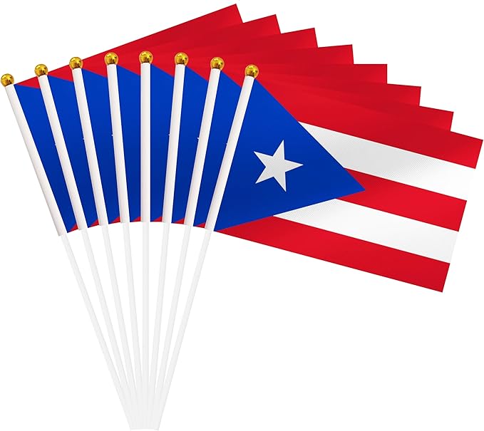 Puerto Rico Flag – A5 Size Handheld (Pack of 5)