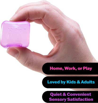 NeeDoh Nice Ice Baby | Mini Ice Cube Sensory Squeeze Toy 4-Pack