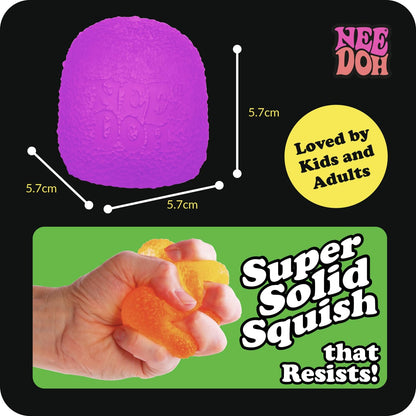 NeeDoh Gumdrop – Orange Squishy Stress Ball