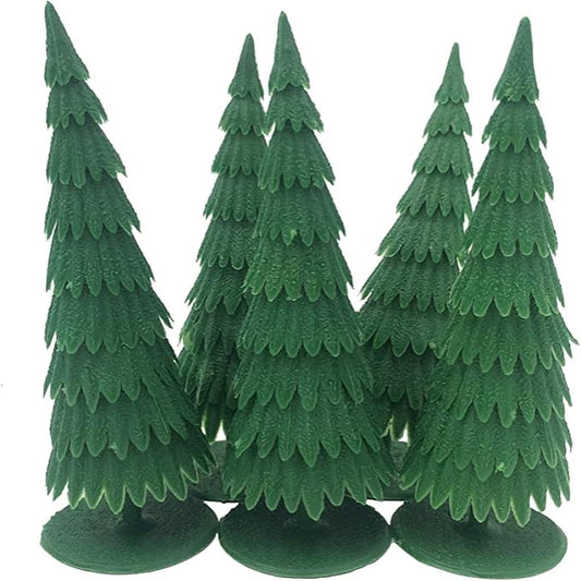 Detachable Holly Mini Trees for Aquarium, Terrarium & Fairy Gardens 10 pcs