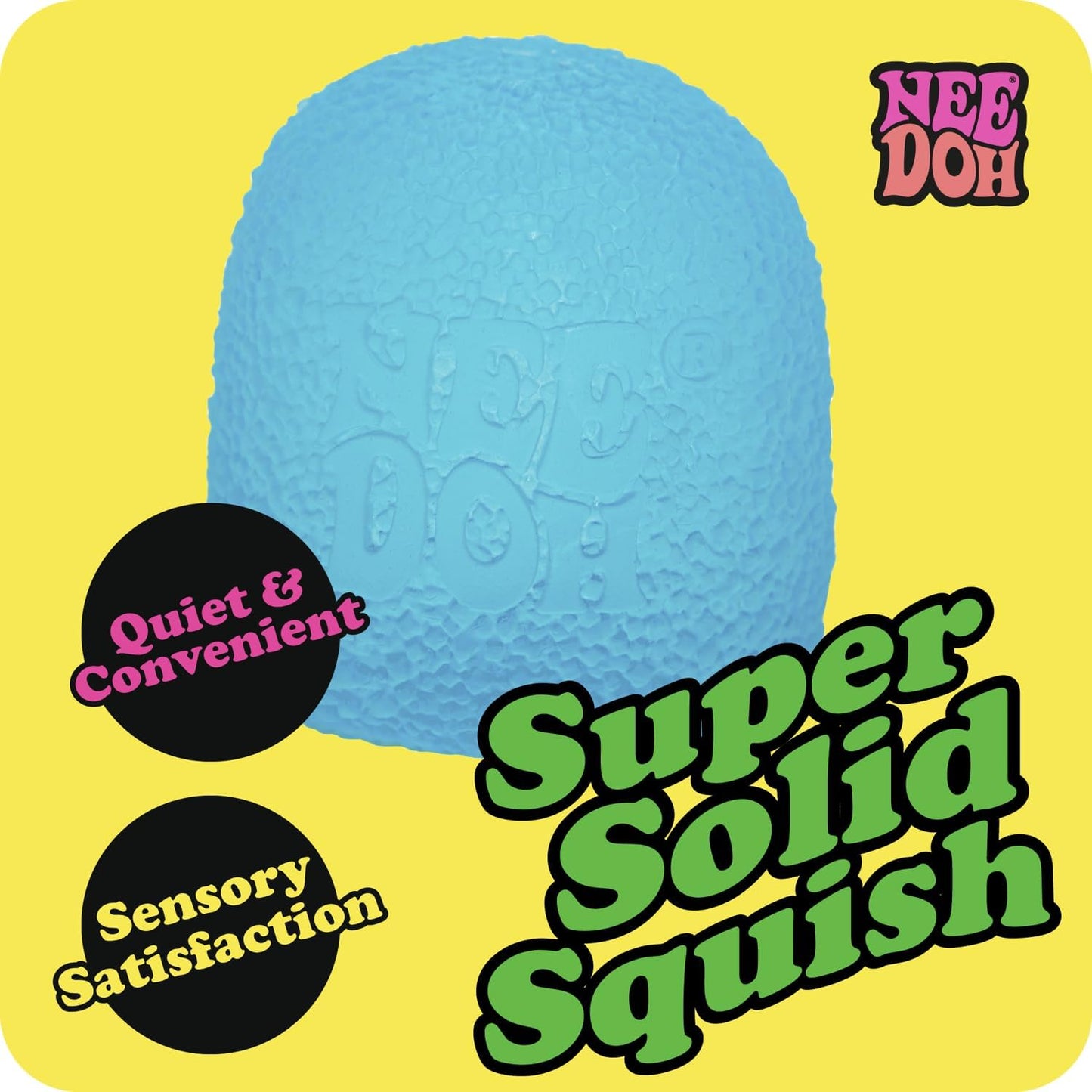 NeeDoh Gumdrop – Blue Squishy Sensory Fidget Toy