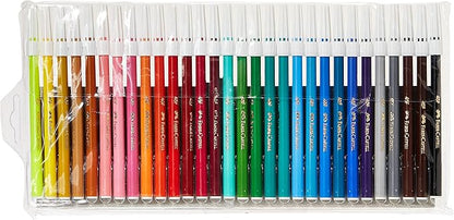 Faber‑Castell 30 Fibre‑Tip Colour Markers