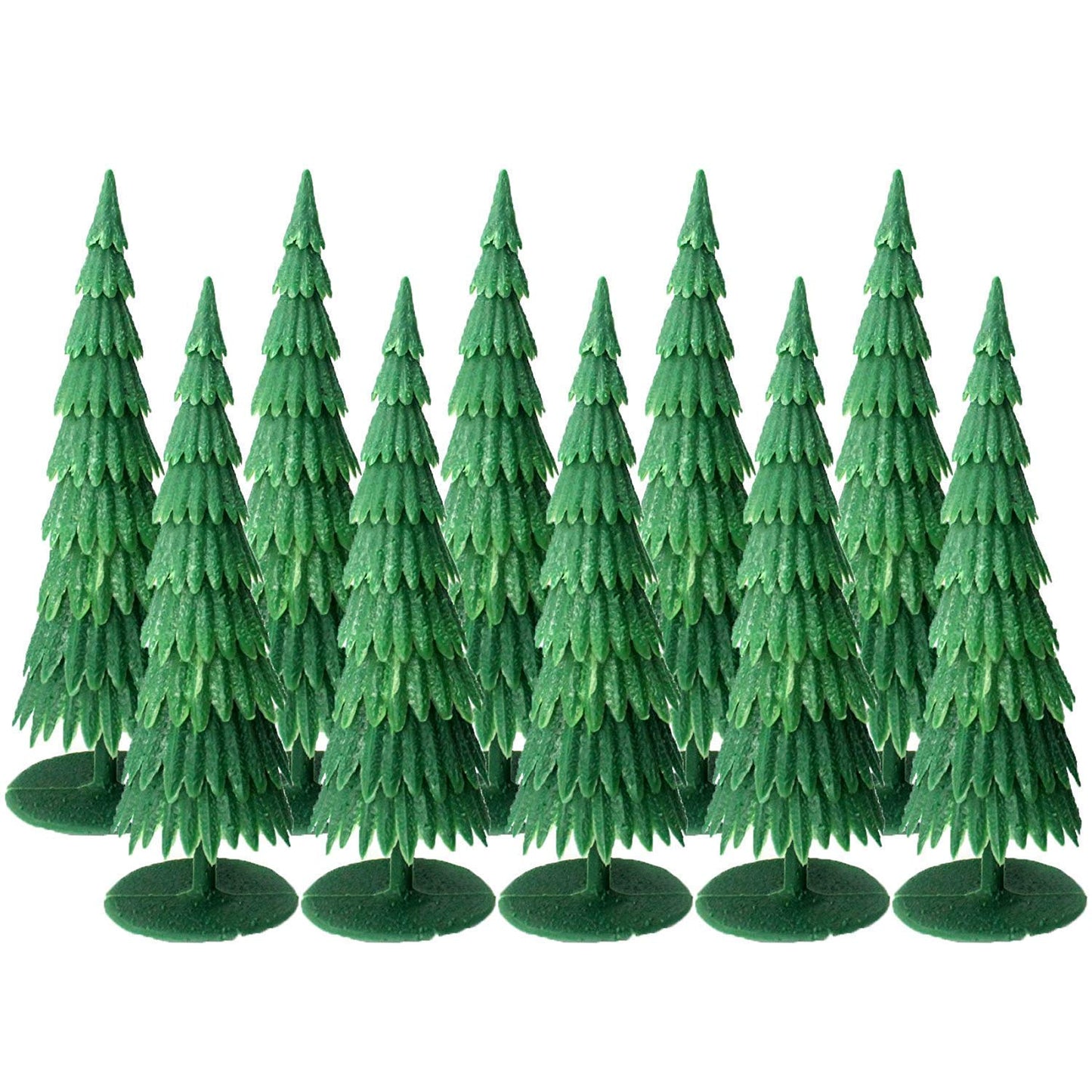Detachable Holly Mini Trees for Aquarium, Terrarium & Fairy Gardens 10 pcs