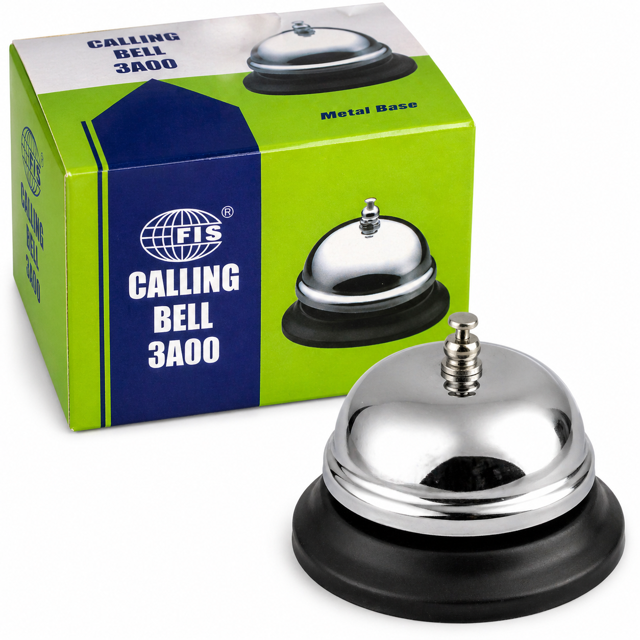 FIS 3A00 Calling Bell Desk Service Bell with Metal Base