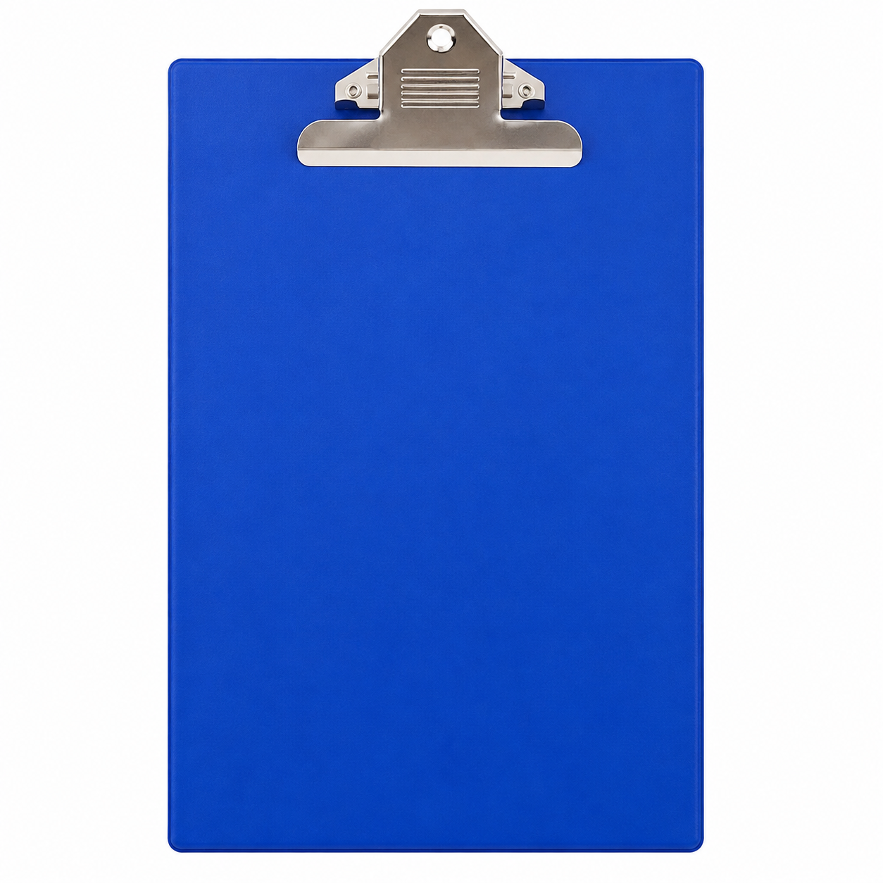A4 Clipboard with Metal Clip – Blue Writing Board for Office, School & Documents