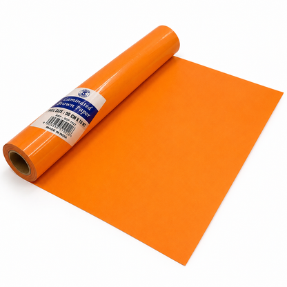 Laminated Brown Paper Roll – 50 cm × 10 m, Protective Covering & Craft Paper