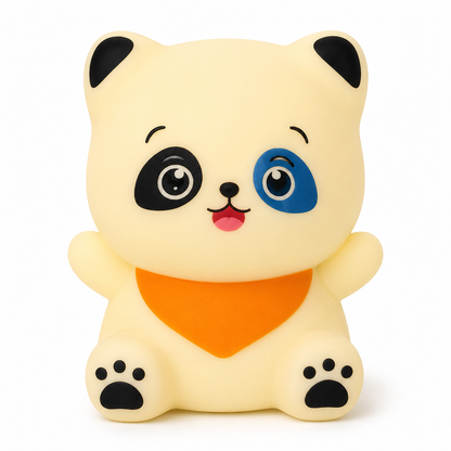 Cute Animal Silicone Night Light – Rechargeable Squishy LED Lamp, 8 Designs