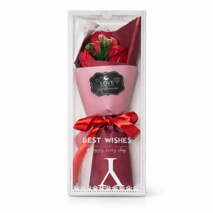 Red Artificial Rose Bouquet – Romantic Gift
