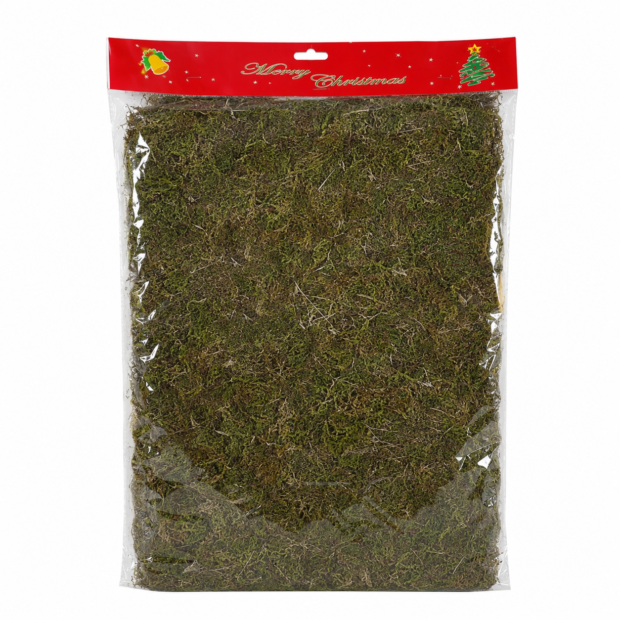Natural Moss Sheet for Christmas Village Displays and Festive DIY Decorations