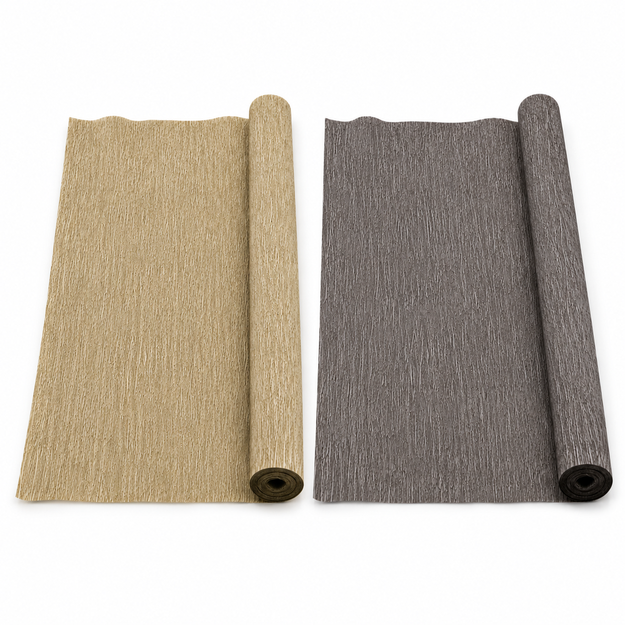 Crepe Paper Roll for Gift Wrapping, Flowers and DIY Crafts – 2 Colours