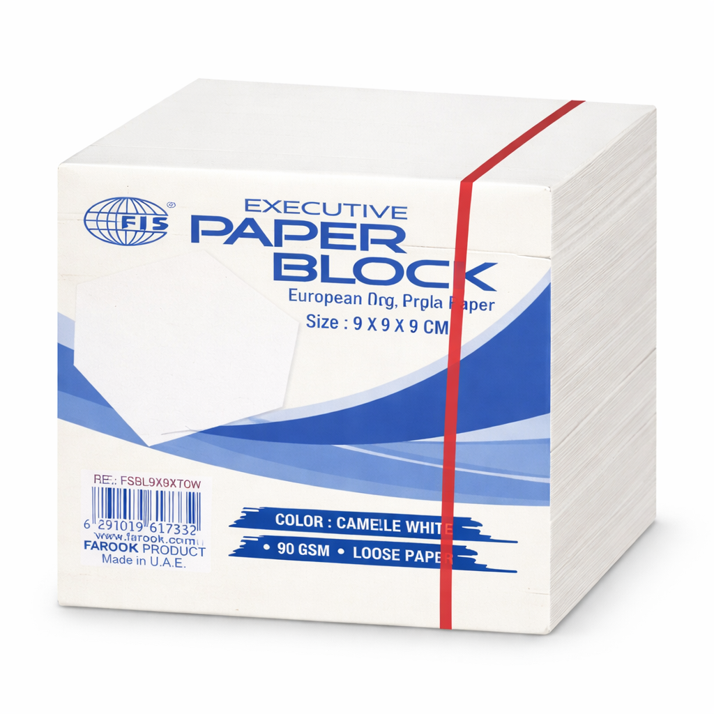 Executive Paper Block 9x9x9cm 90 GSM Loose Note Paper Cube