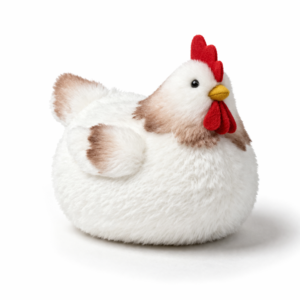 Easter Chicken Plush Decoration – Soft Hen Toy for Table Decor & Gift (20cm)