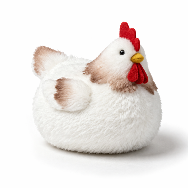 Easter Chicken Plush Decoration – Soft Hen Toy for Table Decor & Gift (20cm)