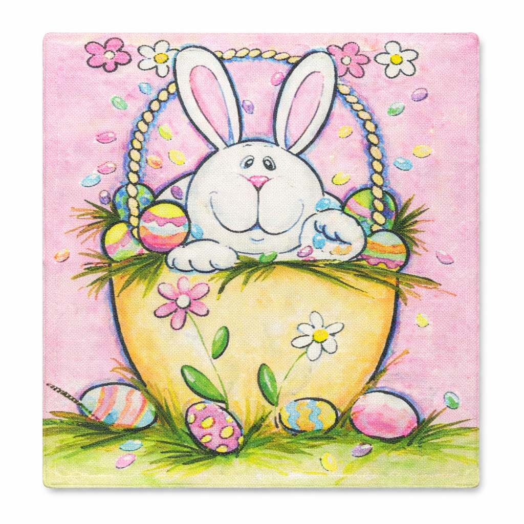 Easter Bunny Table Placemat 30x40cm – Colorful Spring Dining Decor