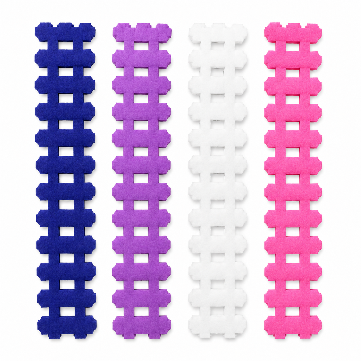 EVA Foam Fence Border Strip for DIY Crafts & Decoration – 25 x 5 cm – Set of 4