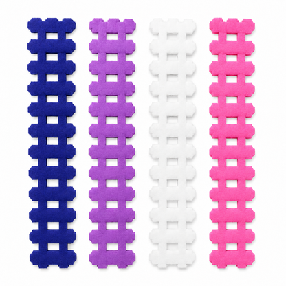 EVA Foam Fence Border Strip for DIY Crafts & Decoration – 25 x 5 cm – Set of 4