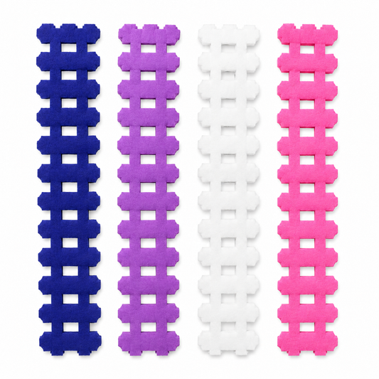 EVA Foam Fence Border Strip for DIY Crafts & Decoration – 25 x 5 cm – Set of 4