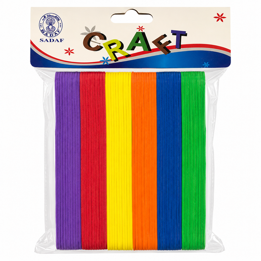 Colorful EVA Foam Craft Sticks for DIY School Art and Decoration Projects