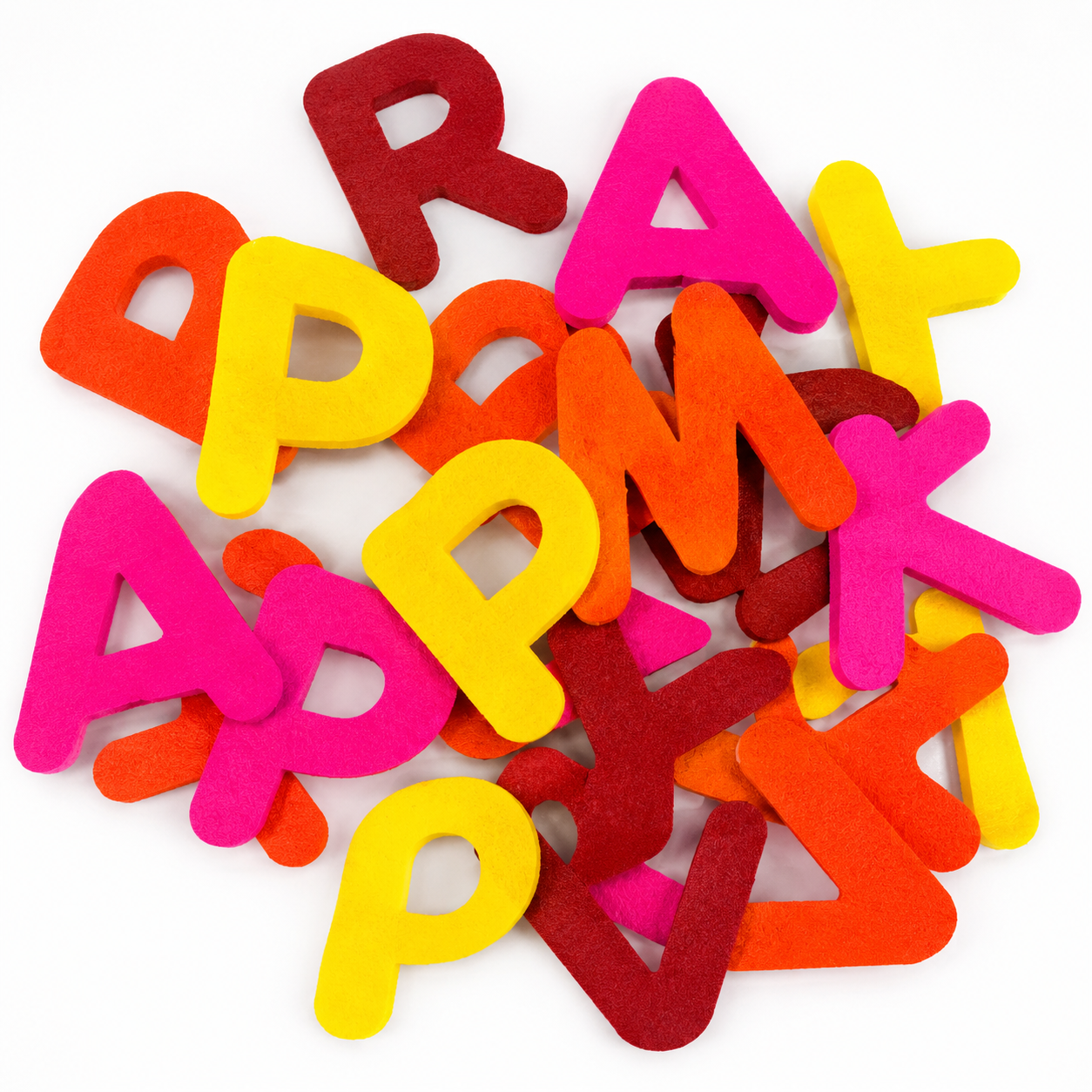 Colorful Foam Alphabet Letters Set for Kids Learning & DIY Crafts – Soft Educational Letter Shapes